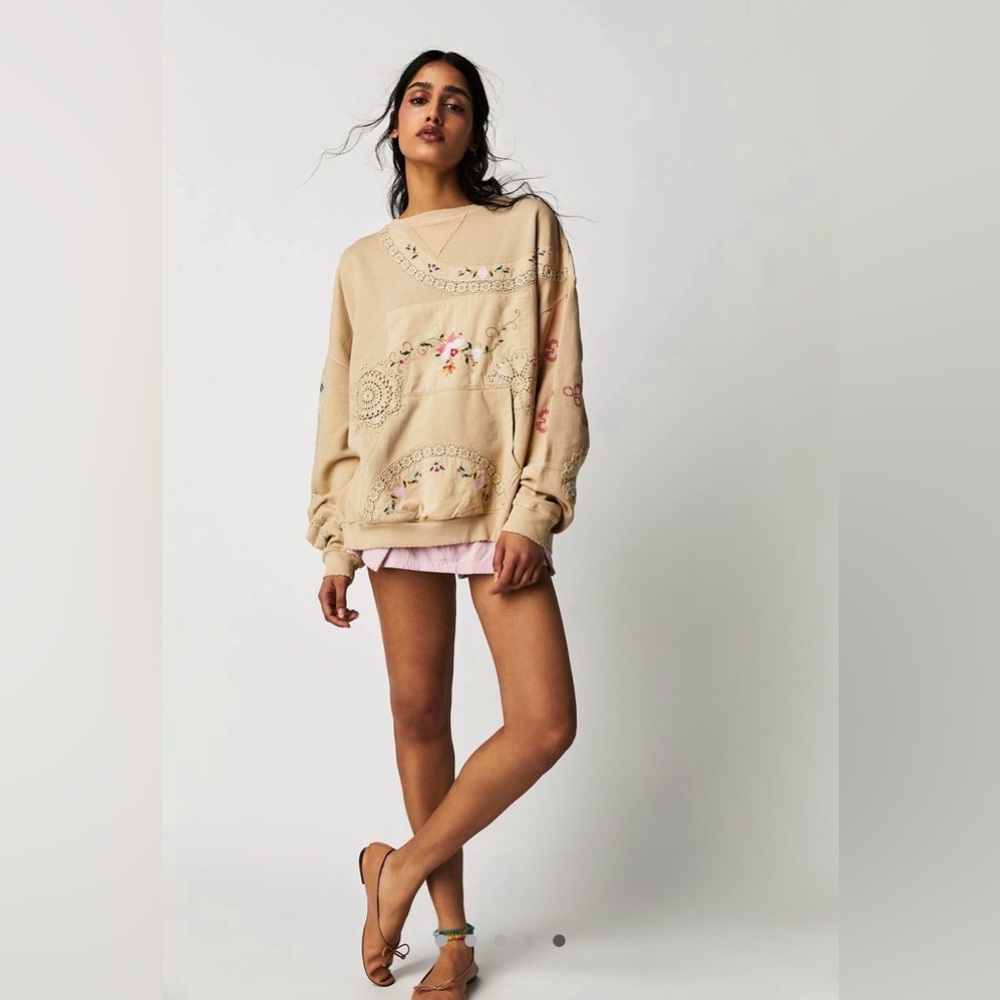 Free People Grams Attic Sweatshirt - Picture 3 of 10